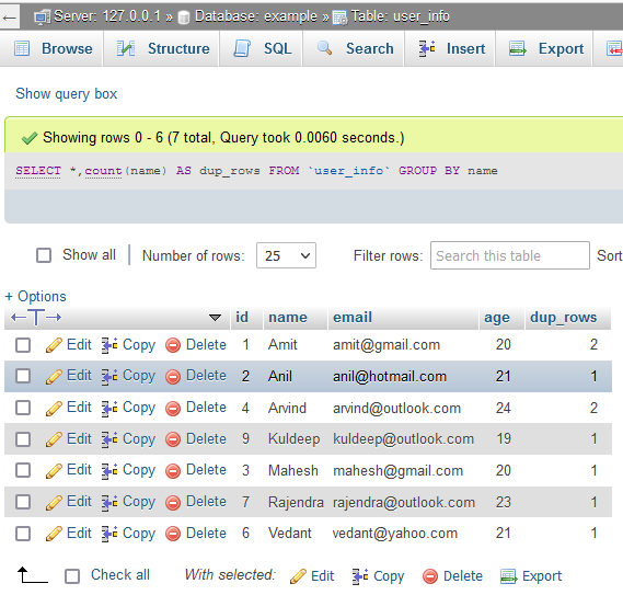 mysql-delete-duplicate-records