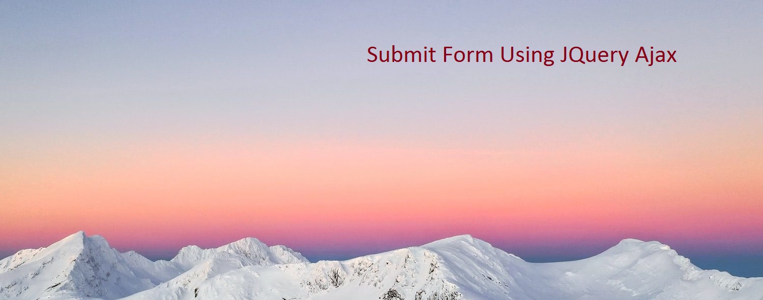 Submit Form Using Jquery Ajax 1102 Hot Sex Picture